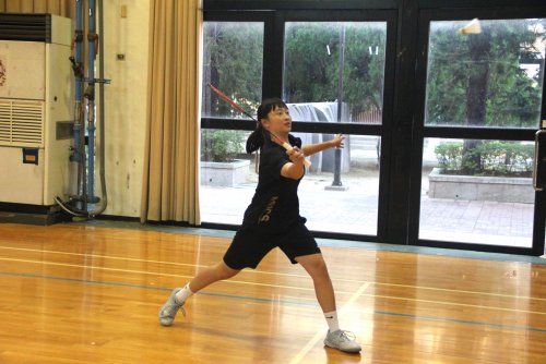 112學年度班級積分賽-羽球